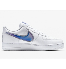 NIKE AIR FORCE 1 LOW WHITE SWOOSH PURPLE