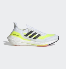 ADIDAS ULTRA BOOST 21 CORE BLACK / SOLAR YELLOW