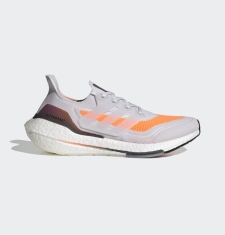 ADIDAS ULTRA BOOST 21 DASH GREY / SCREAMING ORANGE
