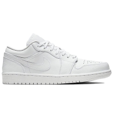 NIKE AIR JORDAN 1 LOW TRIPLE WHITE 11