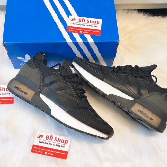 ADIDAS ZX 2K BOOST CORE BLACK