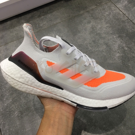 ADIDAS ULTRA BOOST 21 DASH GREY / SCREAMING ORANGE