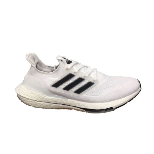 ADIDAS ULTRA BOOST 21 WHITE STRIPES BLACK