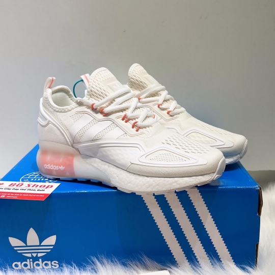 ADIDAS ZX 2K BOOST CLOUD WHITE SUPPLIER COLOUR