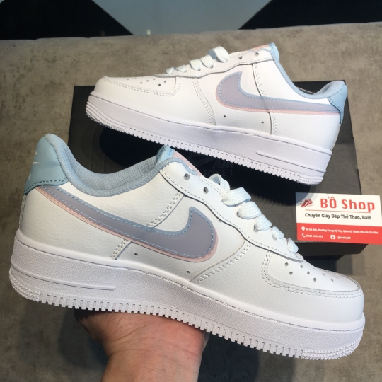 NIKE AIR FORCE 1 LOW LV8 GS 'DOUBLE SWOOSH'