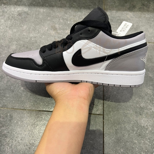 NIKE AIR JORDAN 1 LOW 'ATMOSPHERE' GREY BLACK