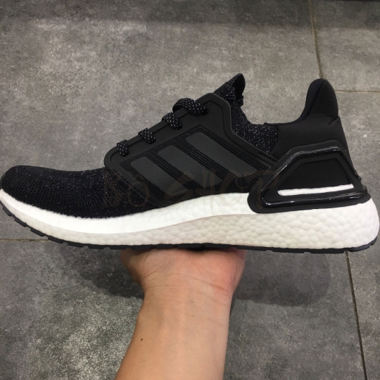 ADIDAS ULTRA BOOST 20 CONSOTIUM BLACK WHITE REFLECTIVE