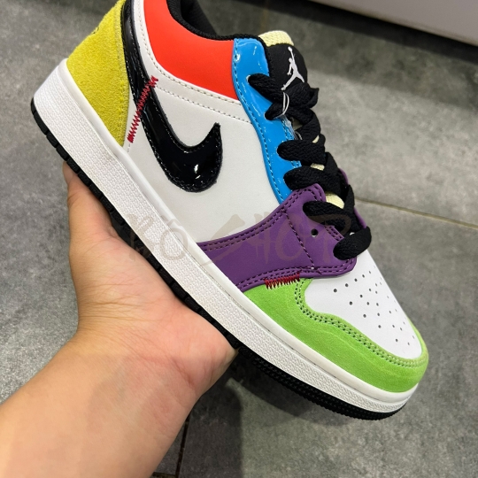 NIKE AIR JORDAN 1 LOW MULTICOLOR