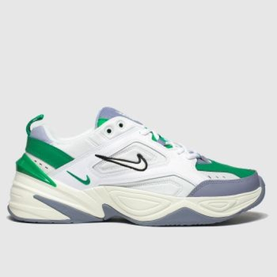 NIKE M2K TEKNO WHITE GREEN GREY NAM NỮ
