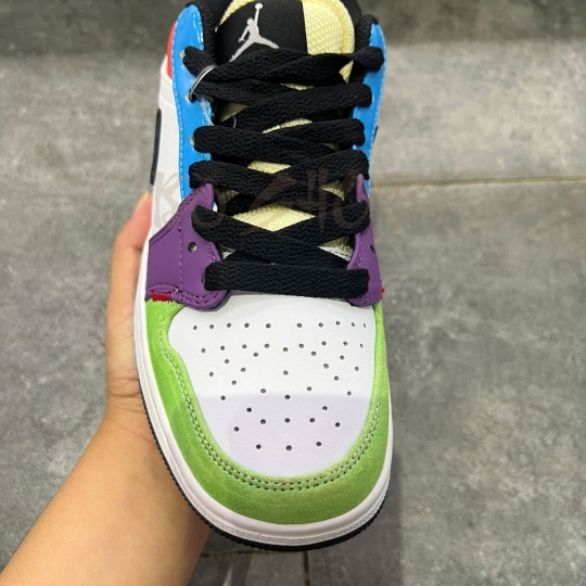 NIKE AIR JORDAN 1 LOW MULTICOLOR