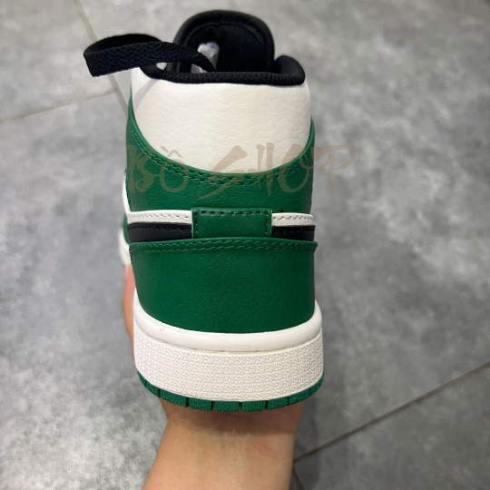 NIKE AIR JORDAN 1 MID 'PINE' GREEN