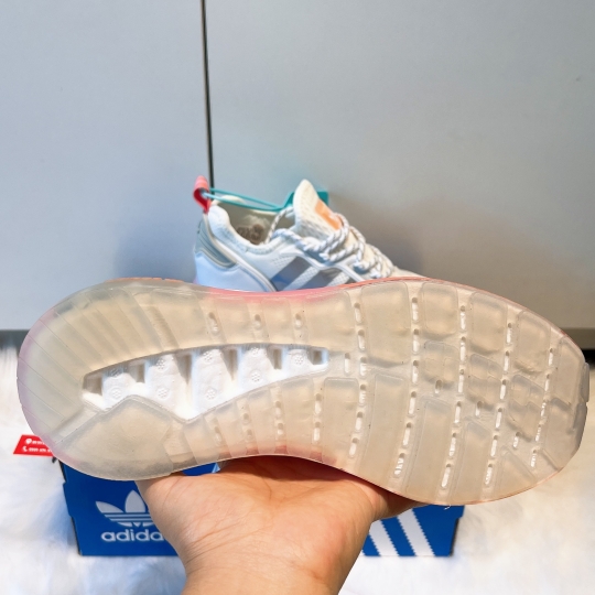 ADIDAS ZX 2K BOOST CREAM WHITE ORANGE