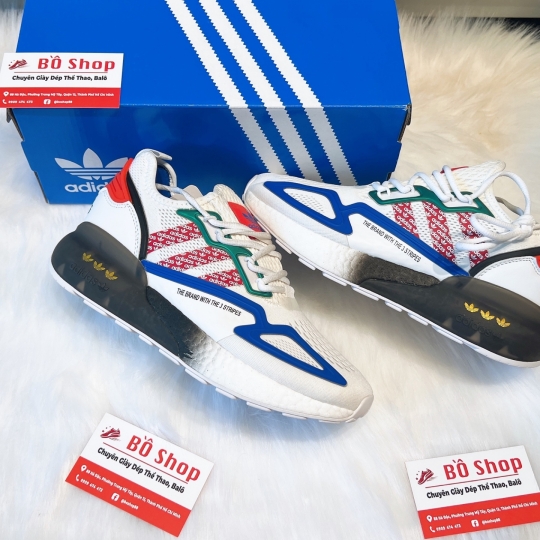 ADIDAS ZX 2K BOOST THE BRAND WITH 3 STRIPES