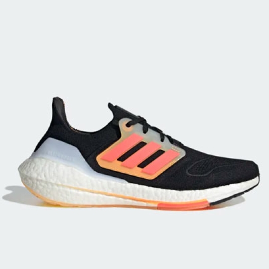 ADIDAS ULTRA BOOST 22 CORE BLACK / FLASH ORANGE