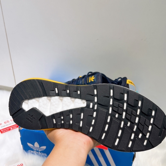 ADIDAS ZX 2K BOOST CREW BLUE YELLOW CORE BLACK