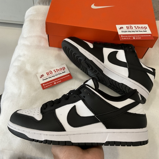 NIKE SB DUNK LOW BLACK WHITE
