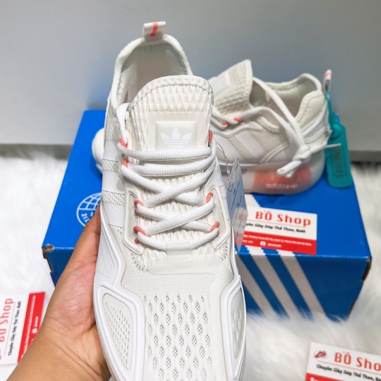ADIDAS ZX 2K BOOST CLOUD WHITE SUPPLIER COLOUR