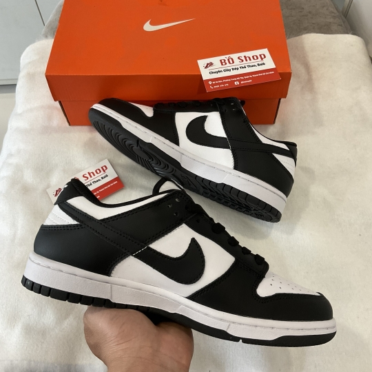 NIKE SB DUNK LOW BLACK WHITE
