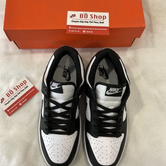 NIKE SB DUNK LOW BLACK WHITE