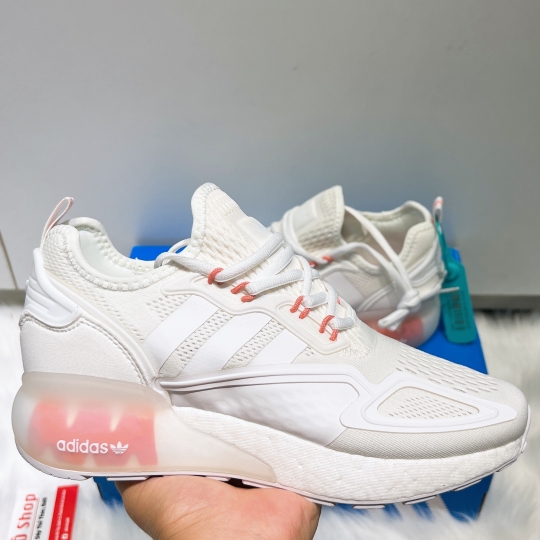 ADIDAS ZX 2K BOOST CLOUD WHITE SUPPLIER COLOUR