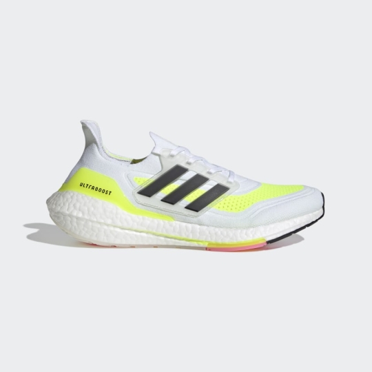 ADIDAS ULTRA BOOST 21 CORE BLACK / SOLAR YELLOW