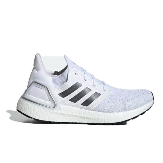 ADIDAS ULTRA BOOST 20 WHITE STRIPES BLACK