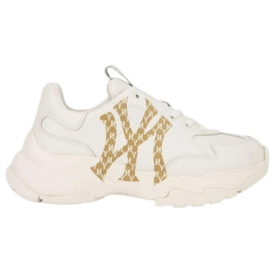 MLB NEW YORK MONOGRAM LT YELLOW BIG BALL CHUNKY 1.1