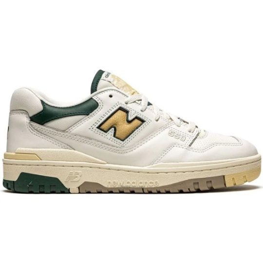 NEW BALANCE AIMÉ LEON DORE X 550 NATURAL GREEN