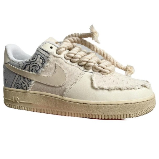 NIKE AIR FORCE 1 LOW CUSTOM PAISLEY Dây Thừng