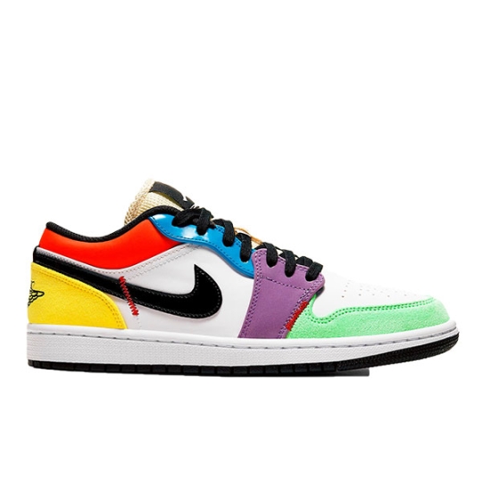 NIKE AIR JORDAN 1 LOW MULTICOLOR