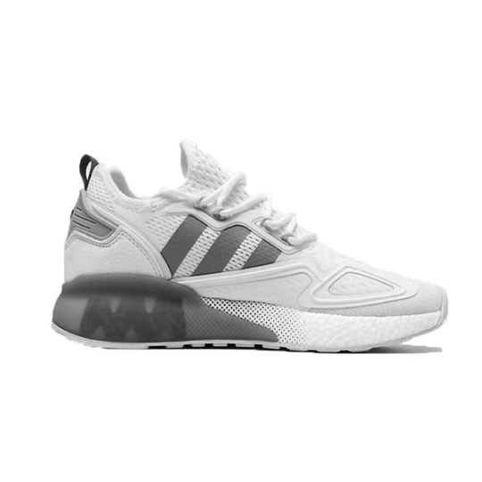 ADIDAS ZX 2K BOOST WHITE CREAM BROWN NAVY