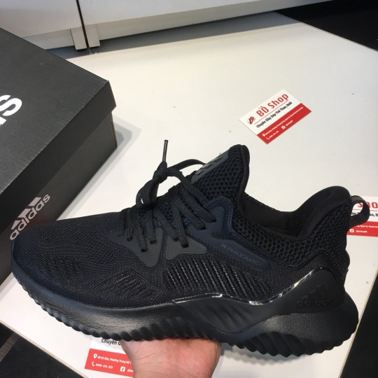 ADIDAS ALPHABOUNCE BEYOND ĐEN FULL 2018 NAM, NỮ