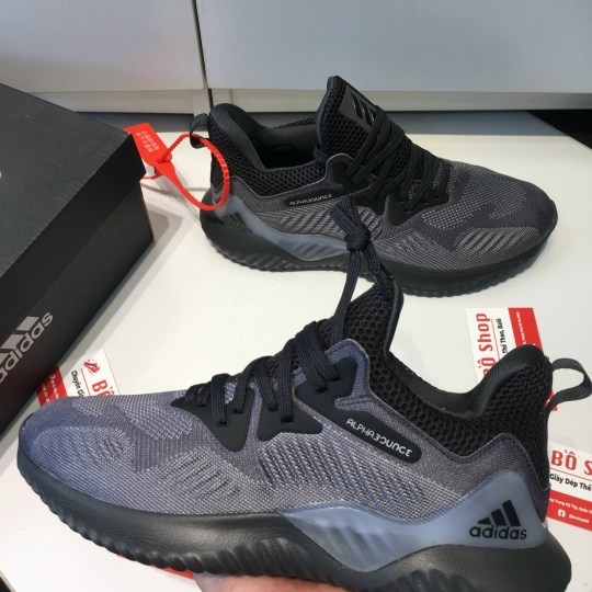 ADIDAS ALPHABOUNCE BEYOND XÁM ĐEN 2018 NAM, NỮ
