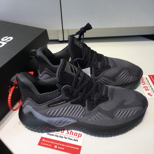 ADIDAS ALPHABOUNCE BEYOND XÁM ĐEN 2018 NAM, NỮ