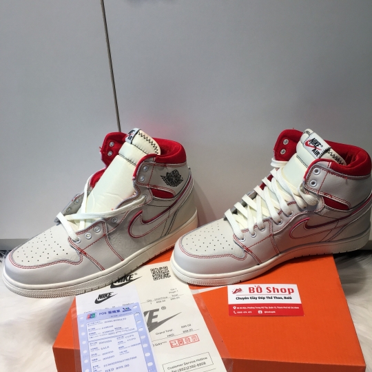 NIKE AIR JORDAN 1 HIGH 'PHANTOM GYM RED'