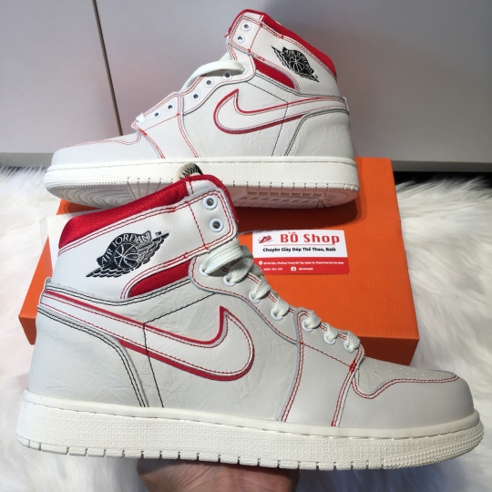 NIKE AIR JORDAN 1 HIGH 'PHANTOM GYM RED'