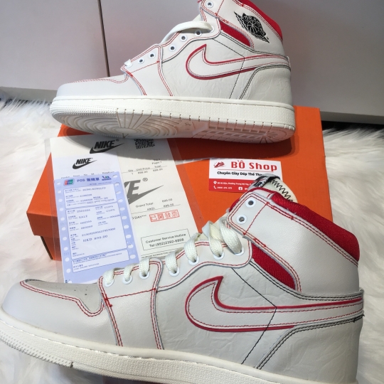 NIKE AIR JORDAN 1 HIGH 'PHANTOM GYM RED'
