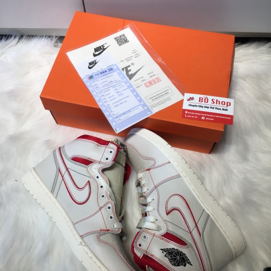 NIKE AIR JORDAN 1 HIGH 'PHANTOM GYM RED'