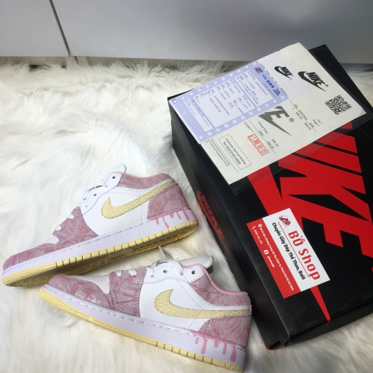 NIKE AIR JORDAN 1 GS 'PAINT DRIP'