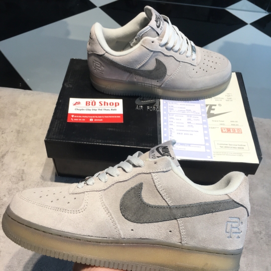 NIKE AIR FORCE 1 'REIGNING CHAMP' DA LỘN XÁM NAM