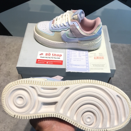NIKE AIR FORCE 1 SHADOW MACAROON CANDY