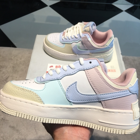 NIKE AIR FORCE 1 SHADOW MACAROON CANDY