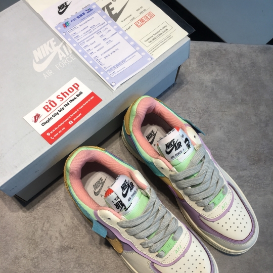 NIKE AIR FORCE 1 SHADOW 'PALE IVORY' NỮ