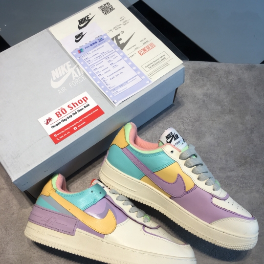 NIKE AIR FORCE 1 SHADOW 'PALE IVORY' NỮ