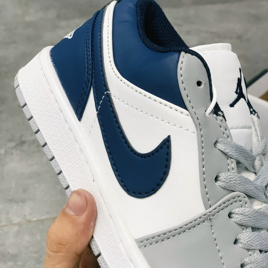 NIKE AIR JORDAN 1 LOW STEALTH FRENCH BLUE