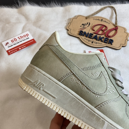 NIKE AIR FORCE 1 LOW 'NAI-KE OLIVE CANVAS'