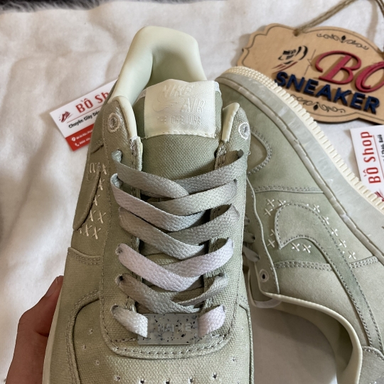 NIKE AIR FORCE 1 LOW 'NAI-KE OLIVE CANVAS'