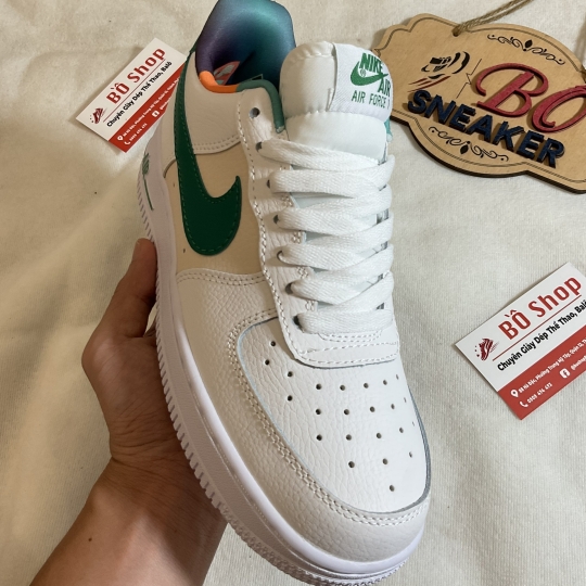 NIKE AIR FORCE 1 LOW '07 LV8 WHITE MALACHITE'