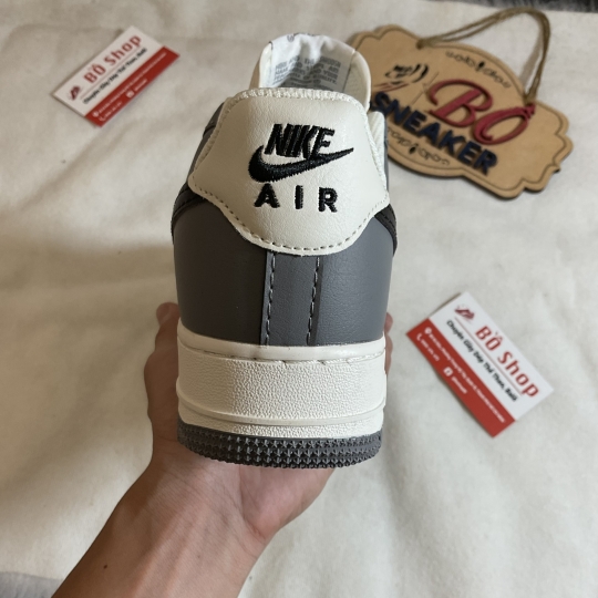 NIKE AIR FORCE 1 LOW 'GREY SAIL BLACK'