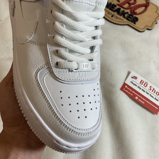 NIKE AIR FORCE 1 LOW SHADOW TRIPLE WHITE NAM NỮ